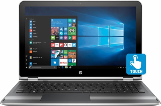 HP Pavilion 2-in-1 Touch-Screen Laptop