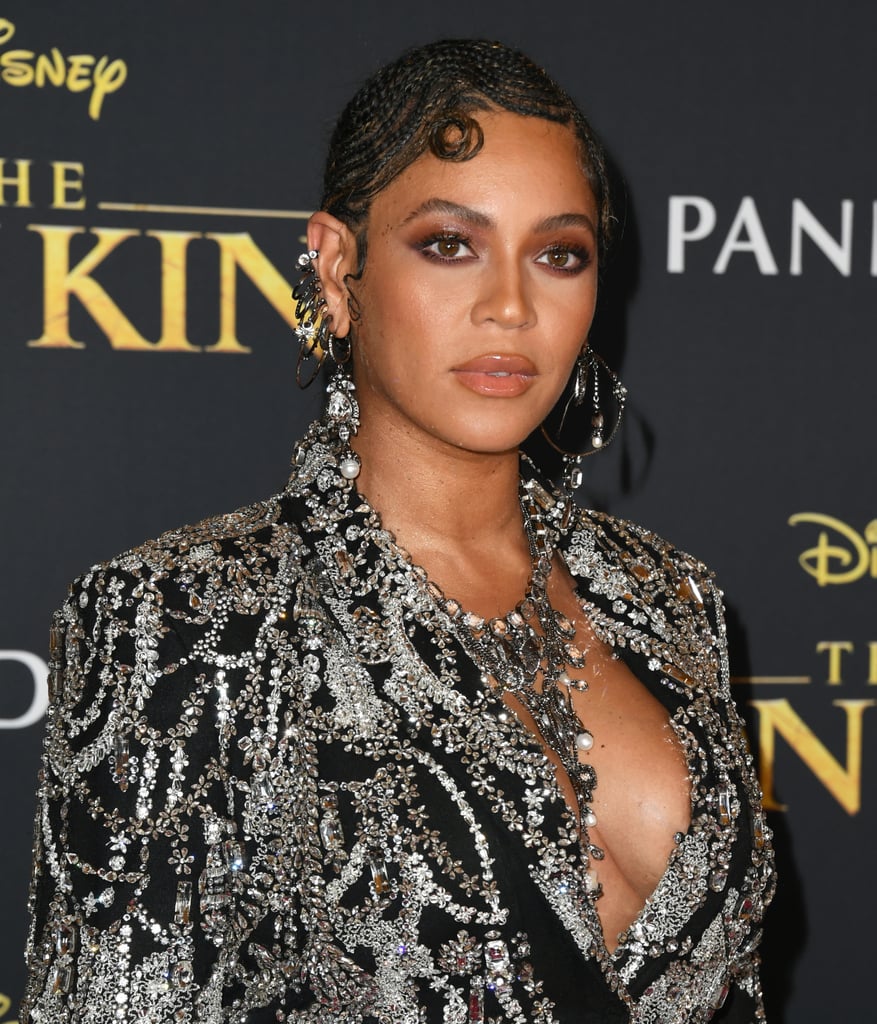 Beyoncé's Braided Finger Waves at The Lion King Premiere