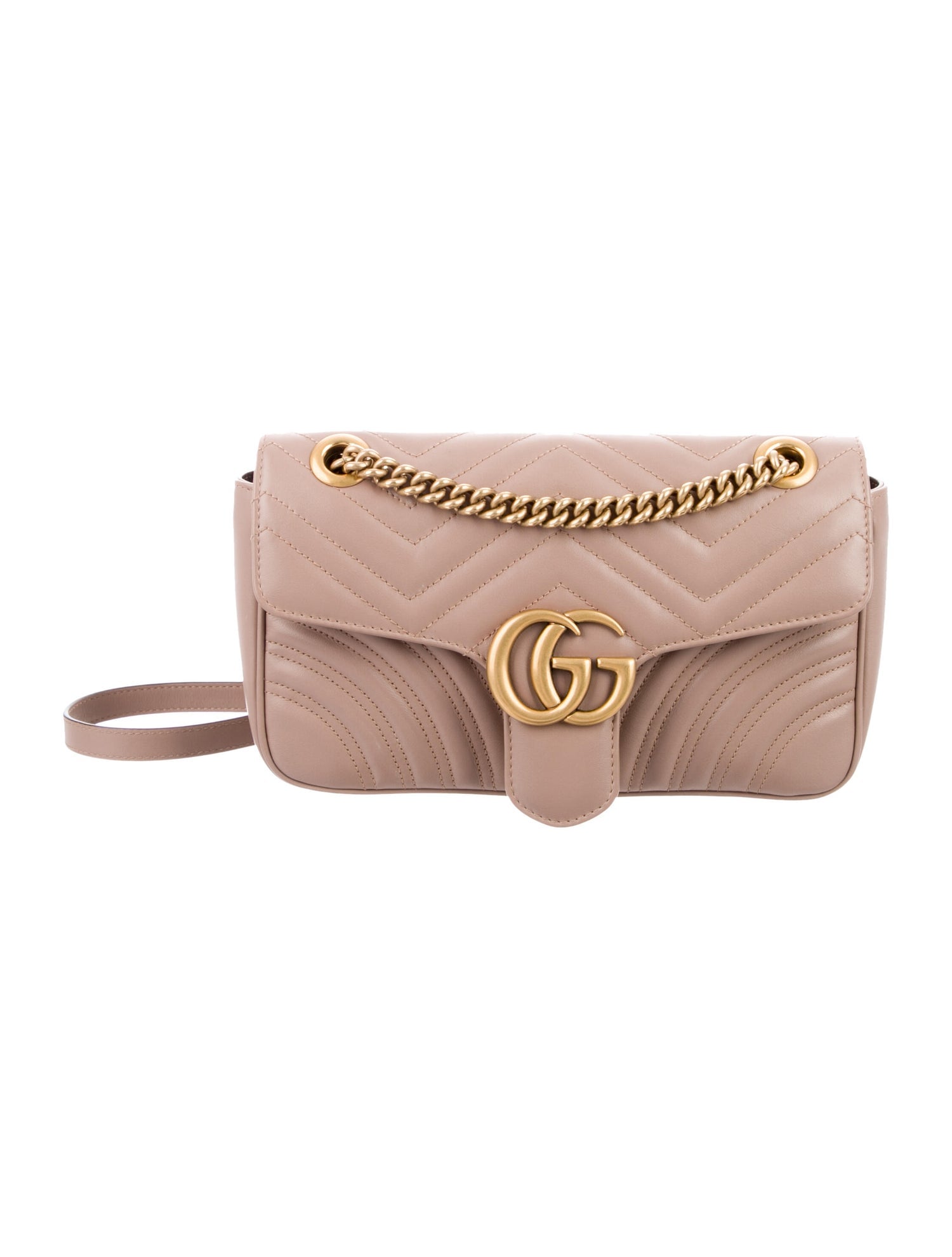 Gucci calfskin matelasse shop small gg marmont