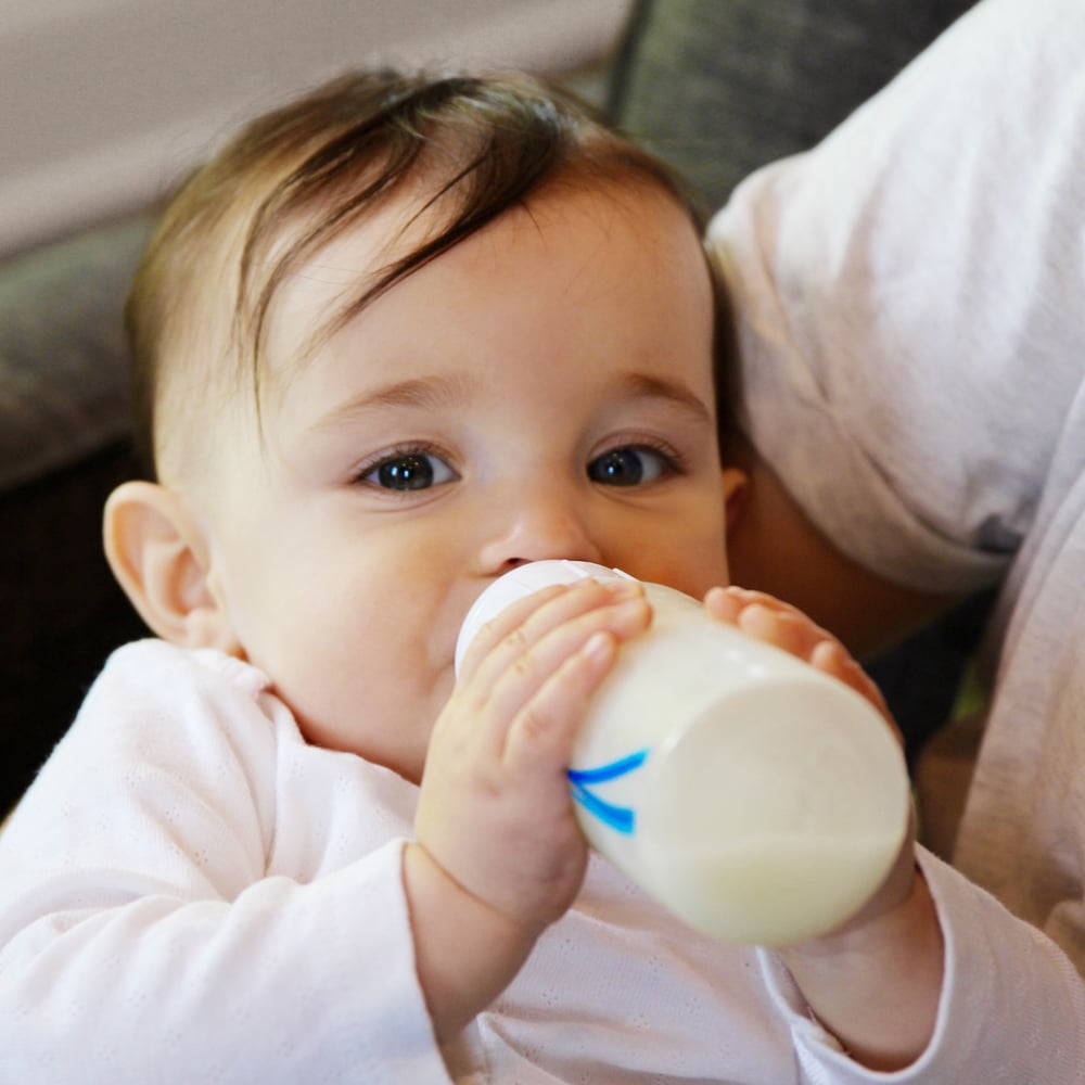 5 month old breastfed baby refusing bottle