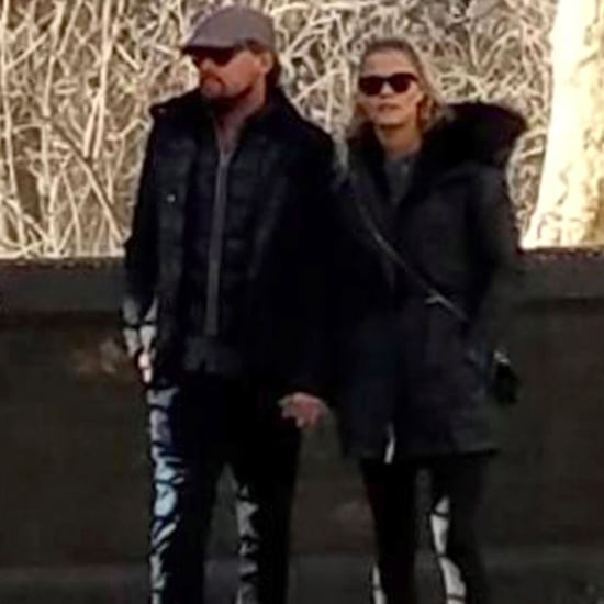 Leonardo DiCaprio and Nina Agdal Holding Hands March 2017