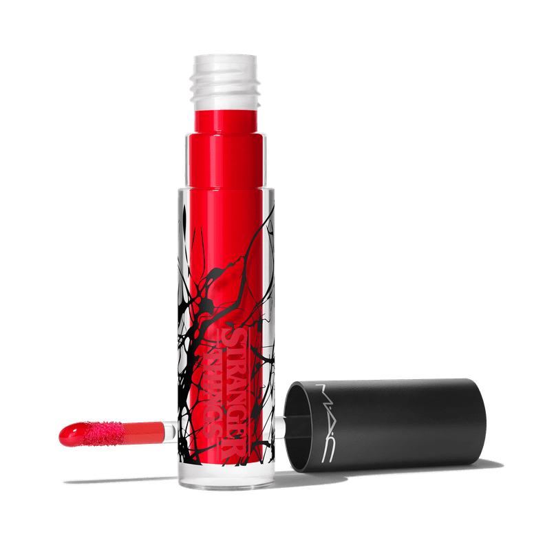 A Lip Gloss: MAC Cosmetics x "Stranger Things" Lipglass in Rockin' Robin