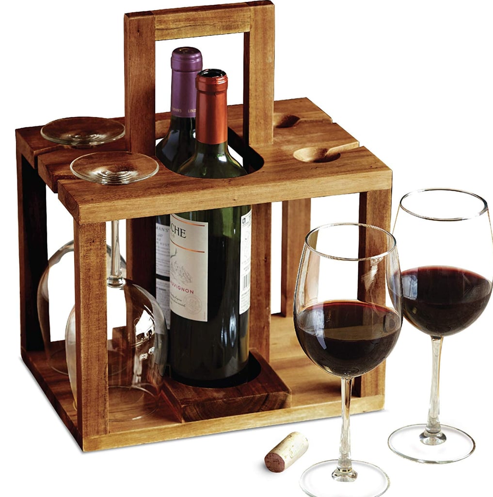 Wine Bottle Caddy The Best Gifts For WineLovers 2019 POPSUGAR Food Photo 95