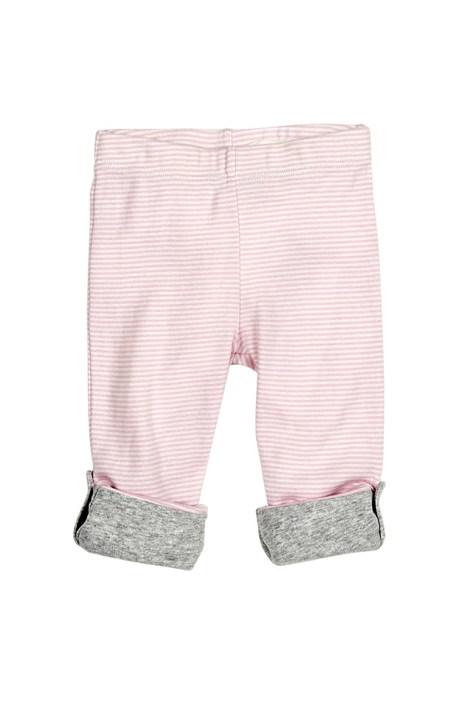 Striped Roll-Up Pants