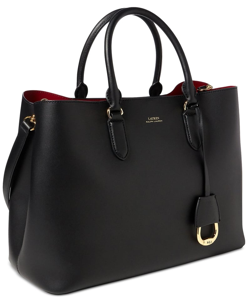 Lauren Ralph Lauren Dryden Marcy Leather Tote