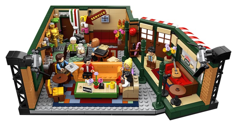 The Full Friends Central Perk Lego Set From Above