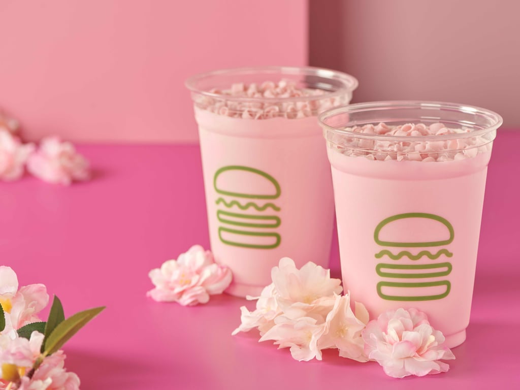 Shake Shack Cherry Blossom Milkshake 2019 POPSUGAR Food