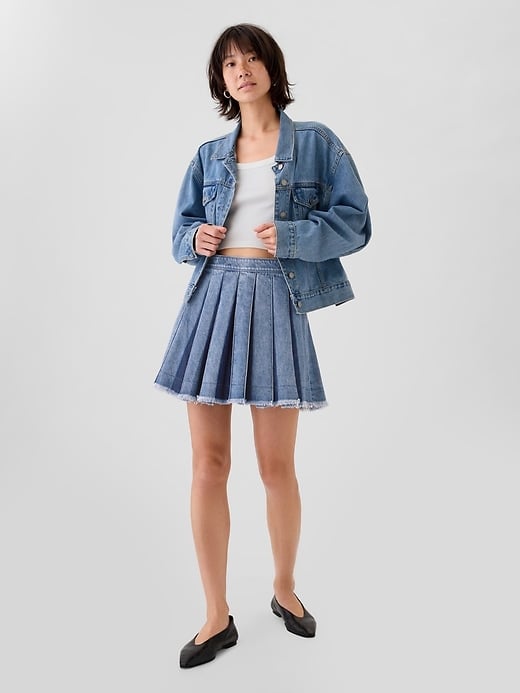 Best Pleated Miniskirt on Sale at Gap