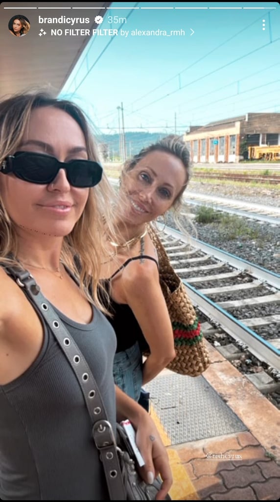 Photos From Tish Cyrus's Bachelorette Holiday in Italy
