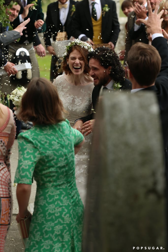 Kit Harington and Rose Leslie Wedding Pictures