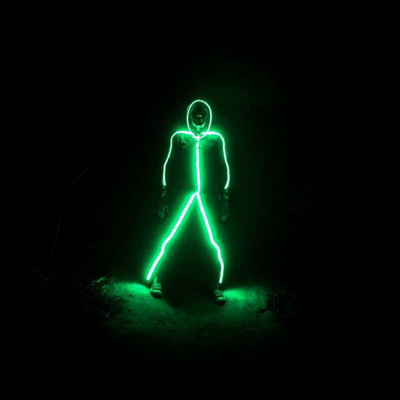 Creative Halloween Costumes: LED Figure