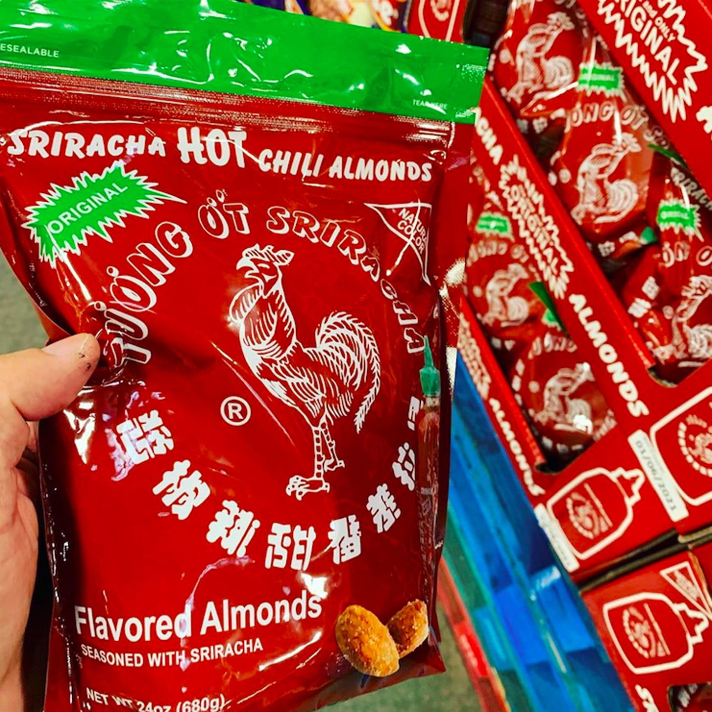 Sriracha almonds cheap