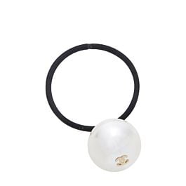 Chanel Pearl Hair Tie
