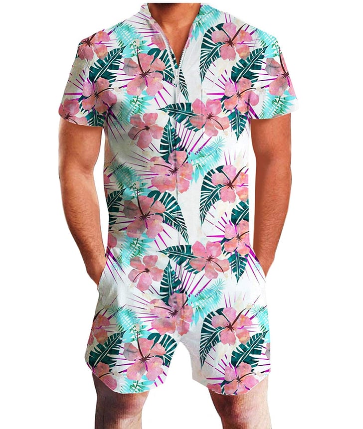 Idgreatim Men's Graphic One-Piece Romper | Amazon Prime Day Men's ...