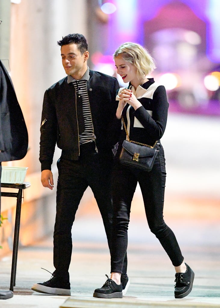 Rami Malek and Lucy Boynton Out in LA January 2019