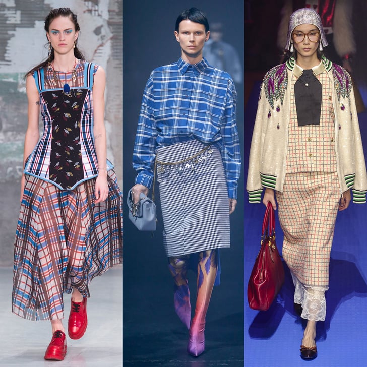 Checks Mix Spring 2018 Fashion Trends POPSUGAR Fashion Photo 75