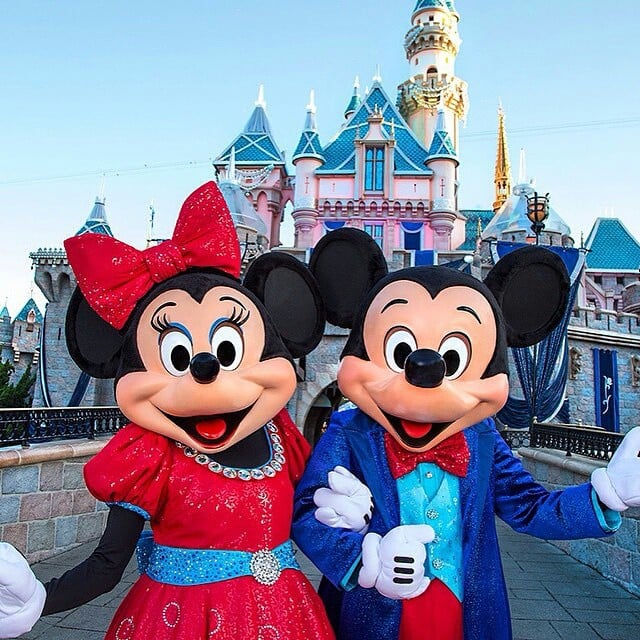Mickey and Minnie Dressed to the Nines For the Event