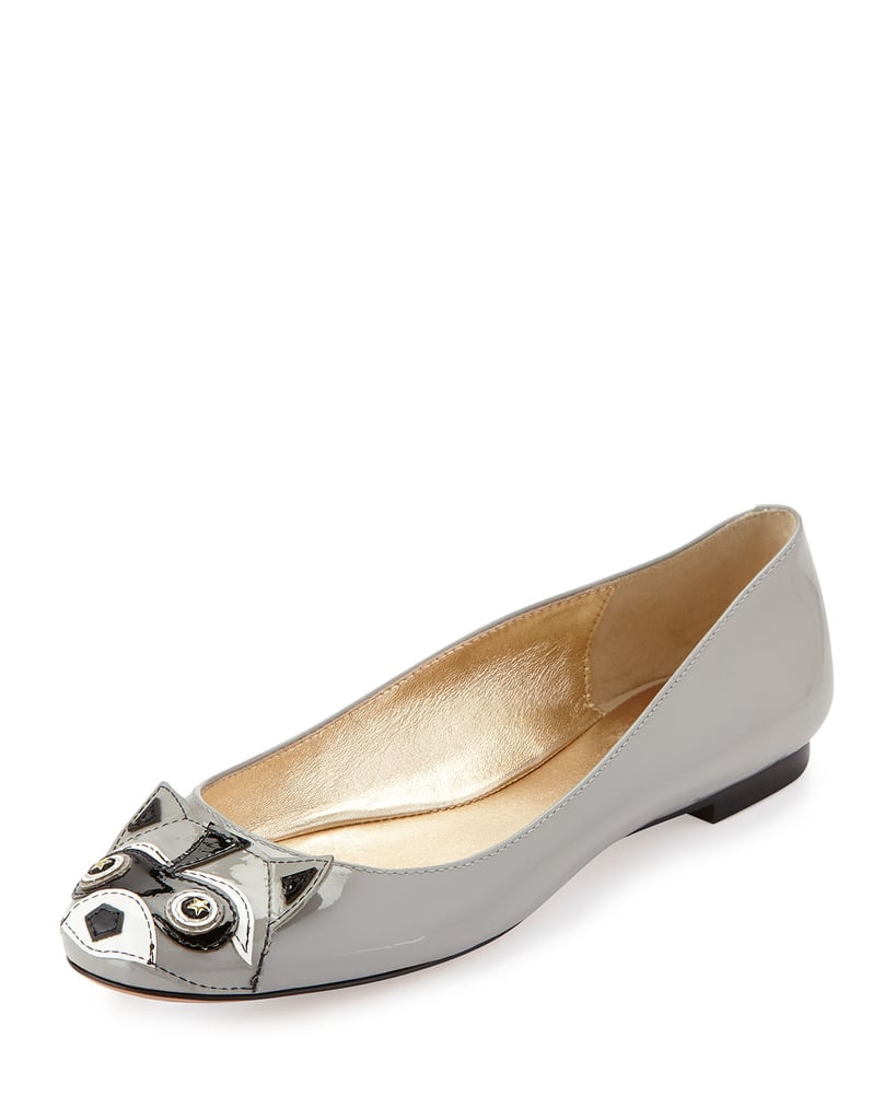 kate spade silver flats