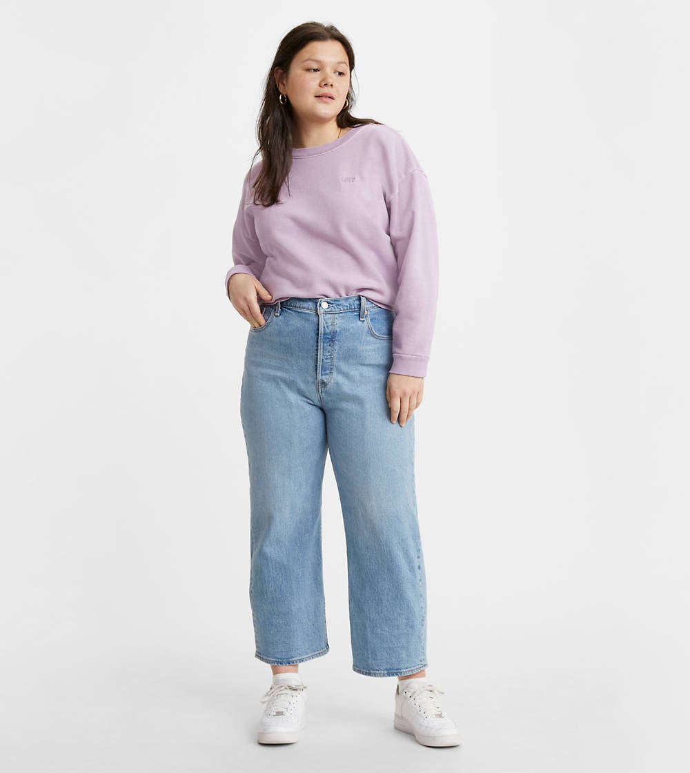 Levi's Ribcage Straight Ankle Women's Plus Size Jeans ($39, | Sabrina  Carpenter Is Such a Babe in Her New 