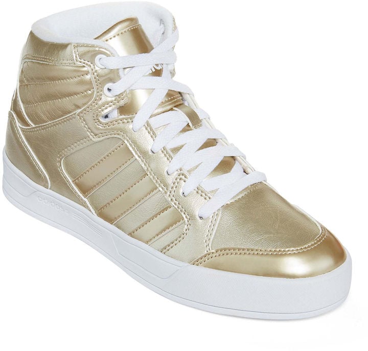 Adidas NEO Raleigh Women's Basketball Shoes Go For Gold This Summer With Gilded Activewear | POPSUGAR Photo 6