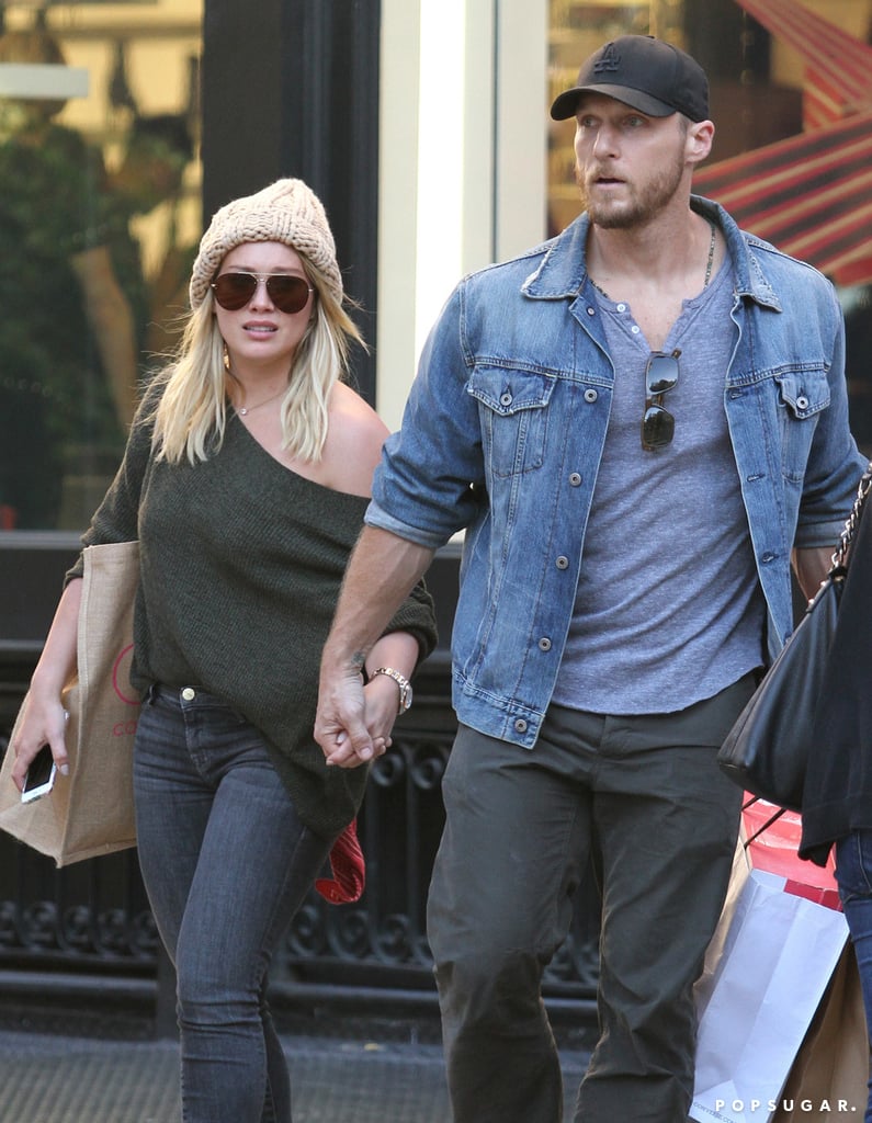 Hilary Duff Holding Hands With Boyfriend September 2016