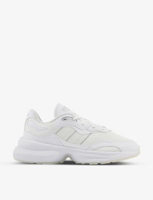 Adidas Zentic Low Top Faux Leather Trainers