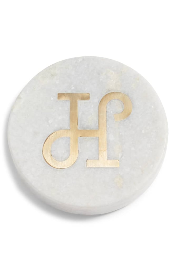 Marble Monogram Coaster