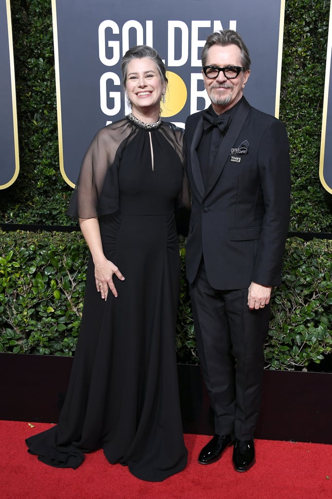 Gary Oldman and Family at the Golden Globes 2018