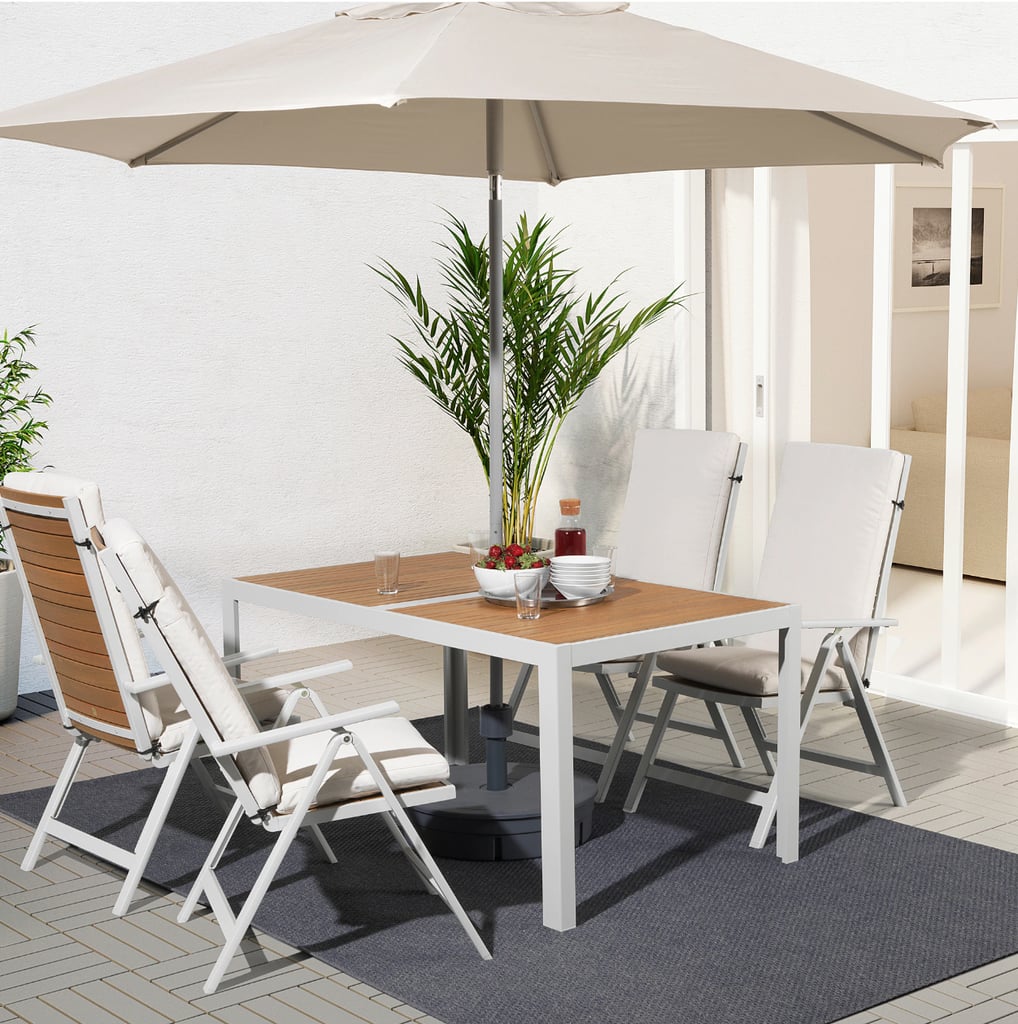 Sjalland Table With 4 Reclining Chairs Ikea Memorial Day Outdoor
