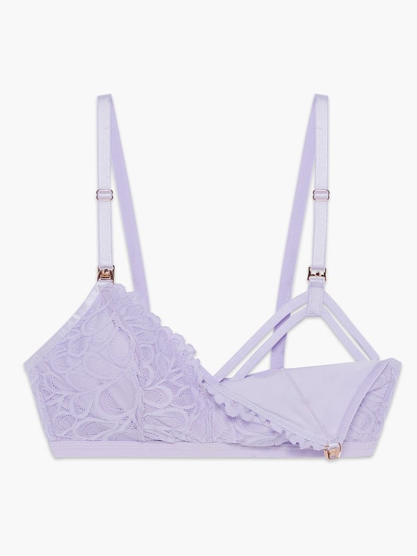 Savage Not Sorry Lace Maternity Bralette
