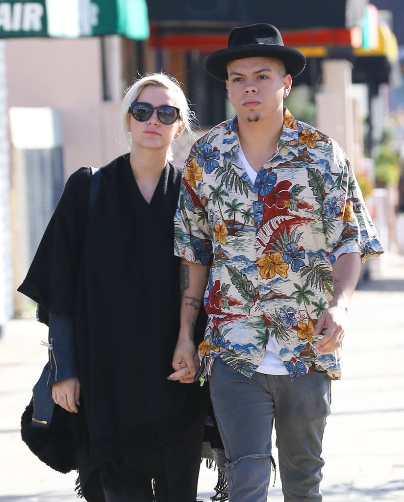 Ashlee Simpson and Evan Ross had breakfast together on Monday in LA.