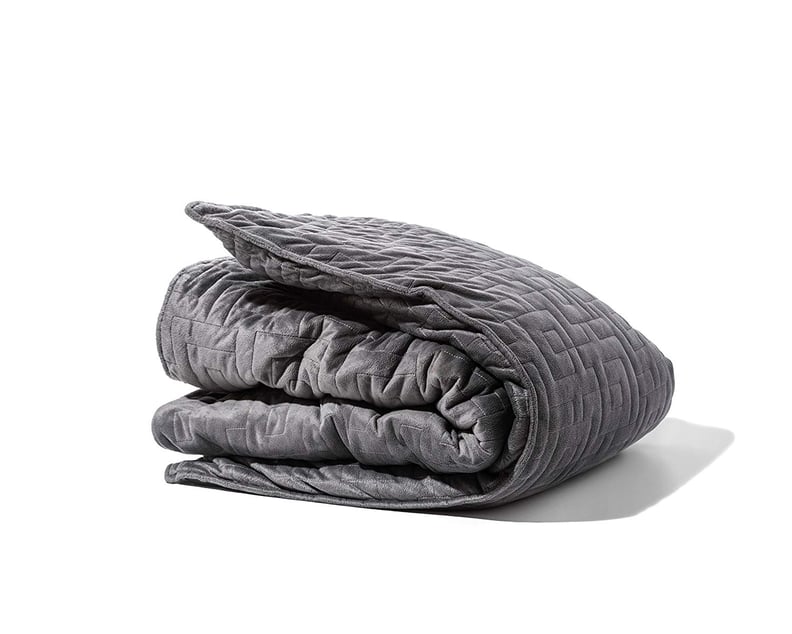 Gravity Blanket: The Weighted Blanket for Sleep, Stress, and Anxiety in Gray