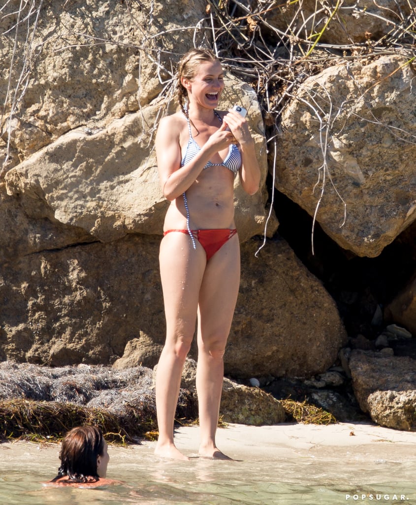 Cameron Diaz Bikini Pictures in the Caribbean