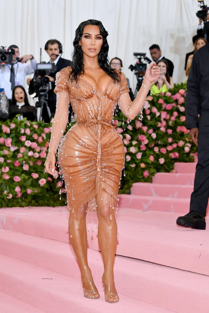 Kim Kardashian Wearing Mugler at the Met Gala