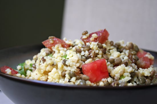 Millet Lentil Tomato Salad