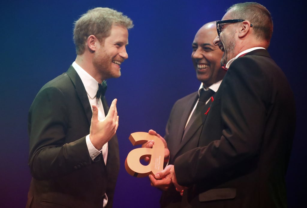 Prince Harry at the 2017 Attitude Awards