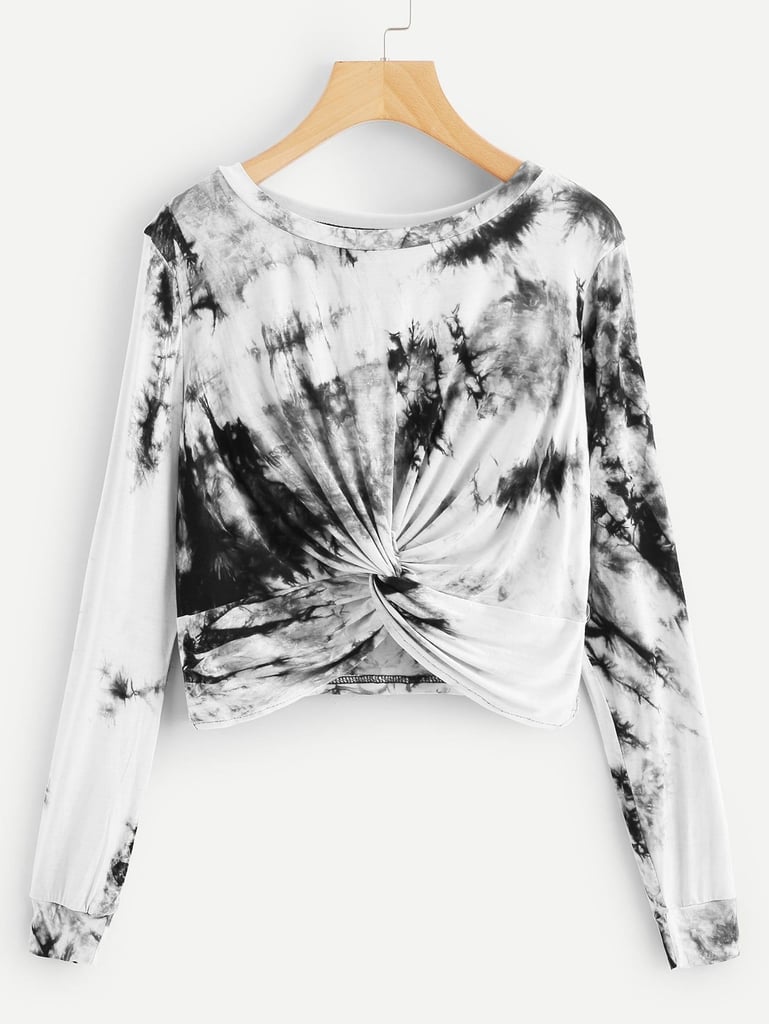 Shein Twist Tie Dye Tee