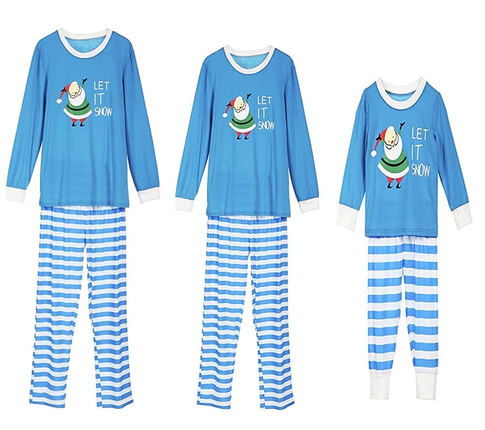 New Xmas Family Matching Christmas Pajamas Set