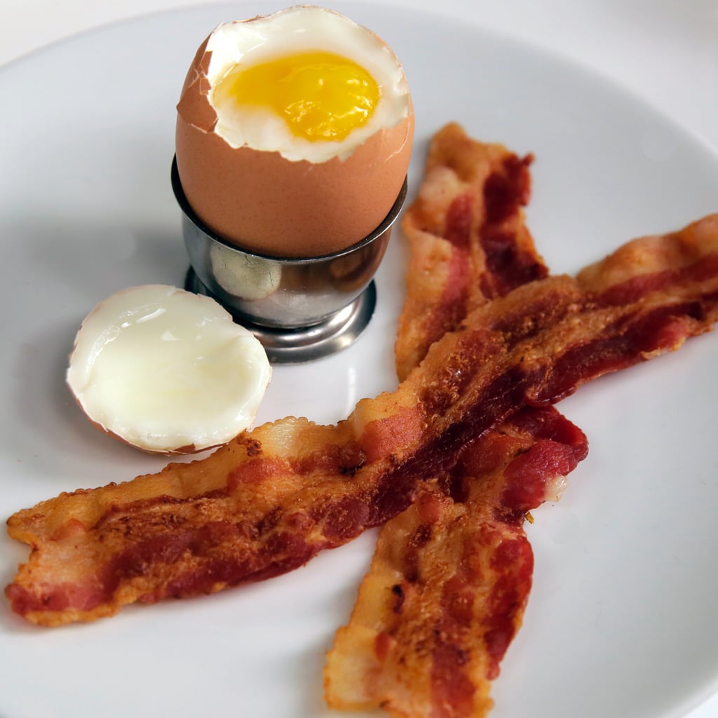 Make bacon and eggs with your coffee pot and iron.