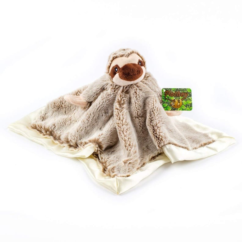 Stuffed Sloth Lovey Soother Plush Security Blanket