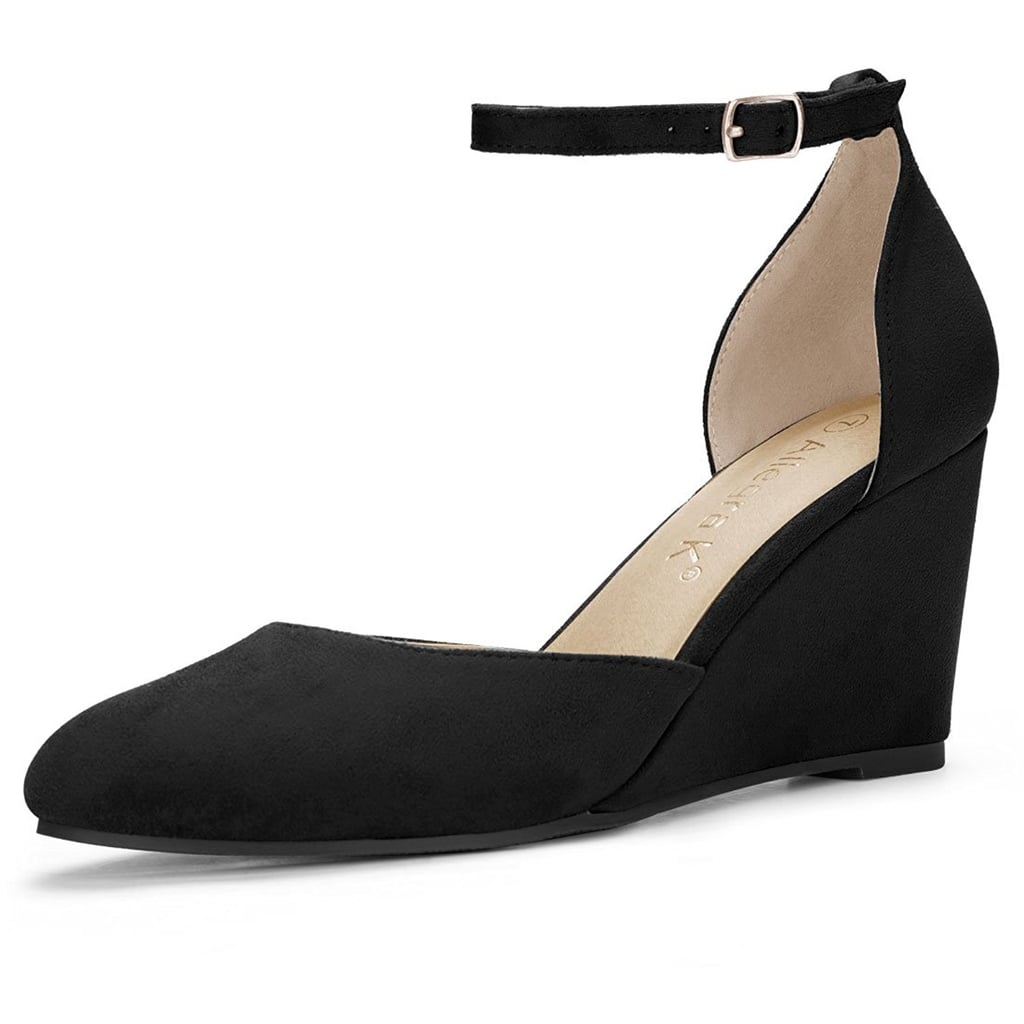 wedges ankle strap
