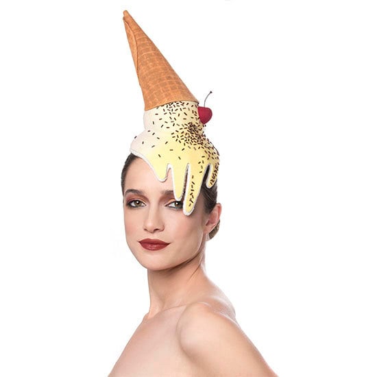 Ice Cream Cone Fascinator ($600)