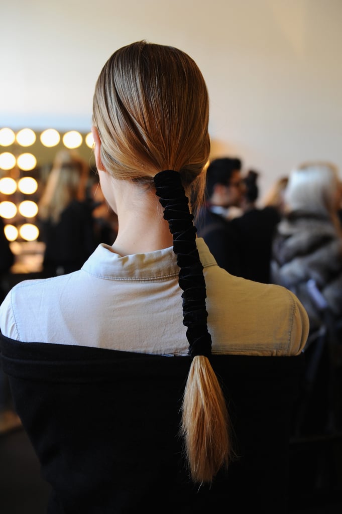 Upgrade Your Ponytail With Velvet