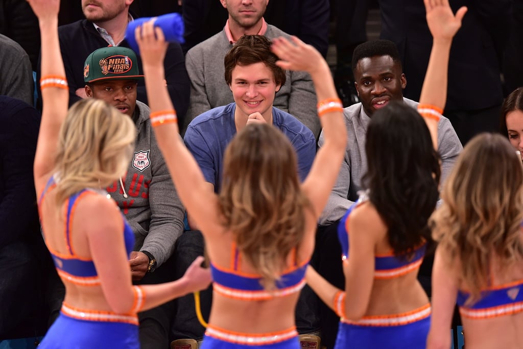He also got REALLY into the halftime show.