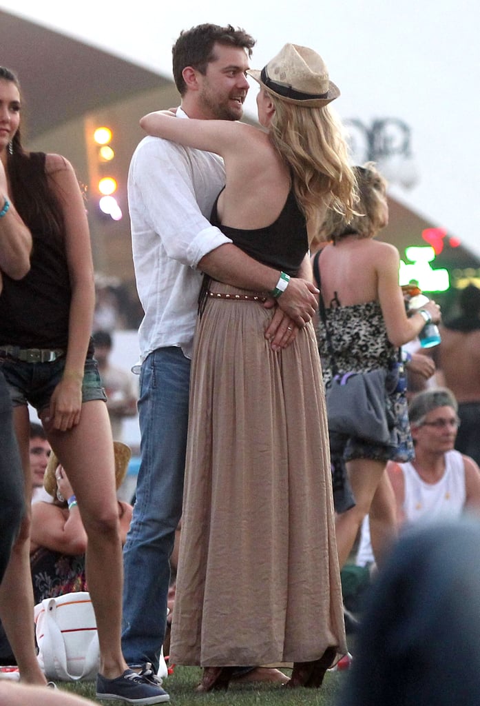 Diane Kruger and Joshua Jackson danced in the 2011 crowd.