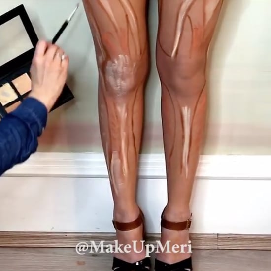 How to Contour Legs With Makeup