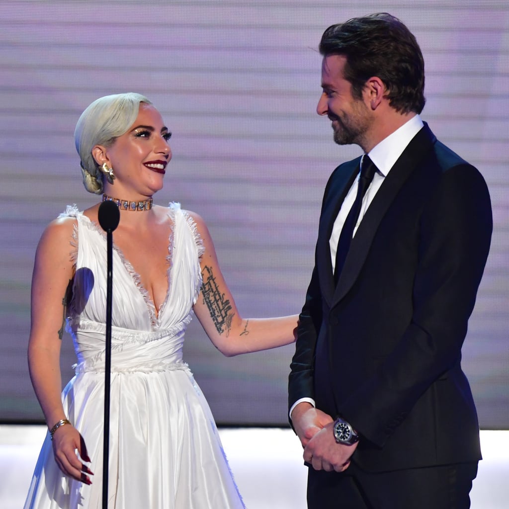 Lady Gaga and Bradley Cooper at the 2019 SAG Awards