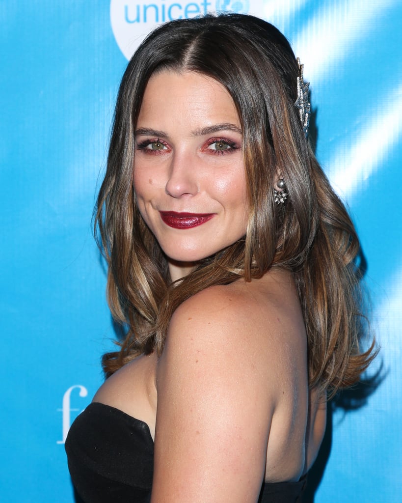 Sophia Bush With Long, Cool-Brown Hair