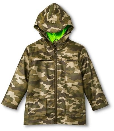 Cherokee Camo Raincoat