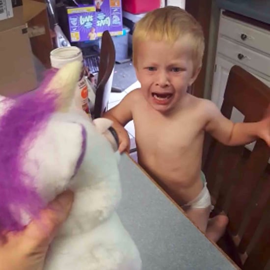 Creepy Unicorn Toy Scares Little Boy